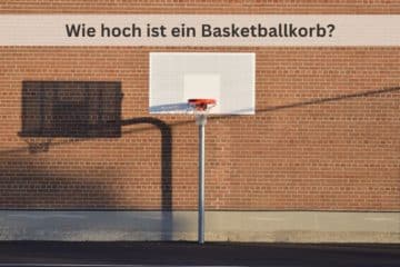 Höhe Basketballkorb